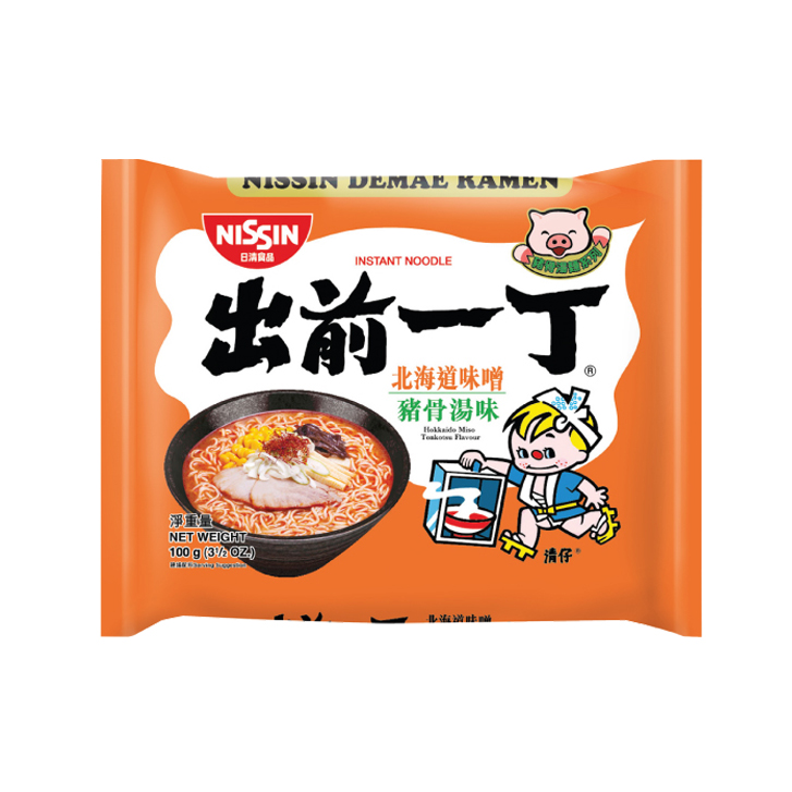 NISSIN Demae Ramen Hokkaido Tonkatsu 100g