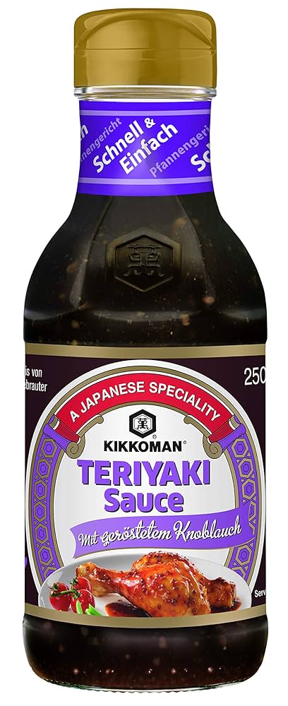 KIKKOMAN Teriyaki Knoblauch 250ml