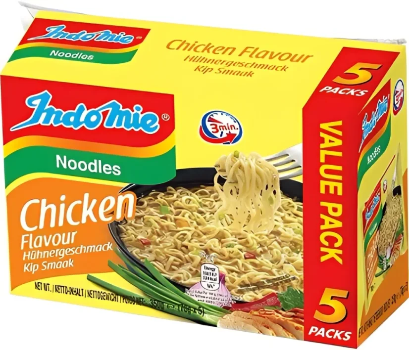 INDOMIE CHICKEN NOODLES             5x70G