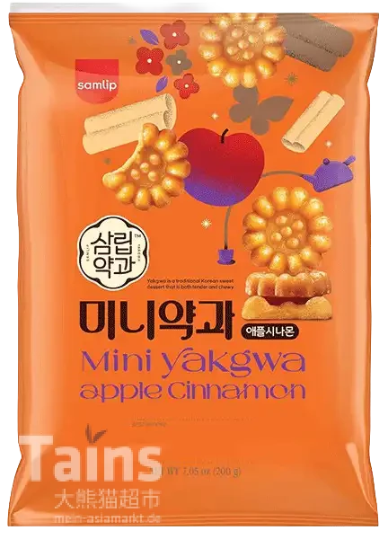 Samlip Mini Yakgwa Kekse Apfel & Zimt 200 g