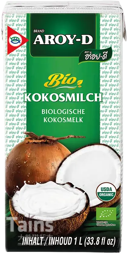 AROY-D Bio Kokosmilch 17-19% 1L