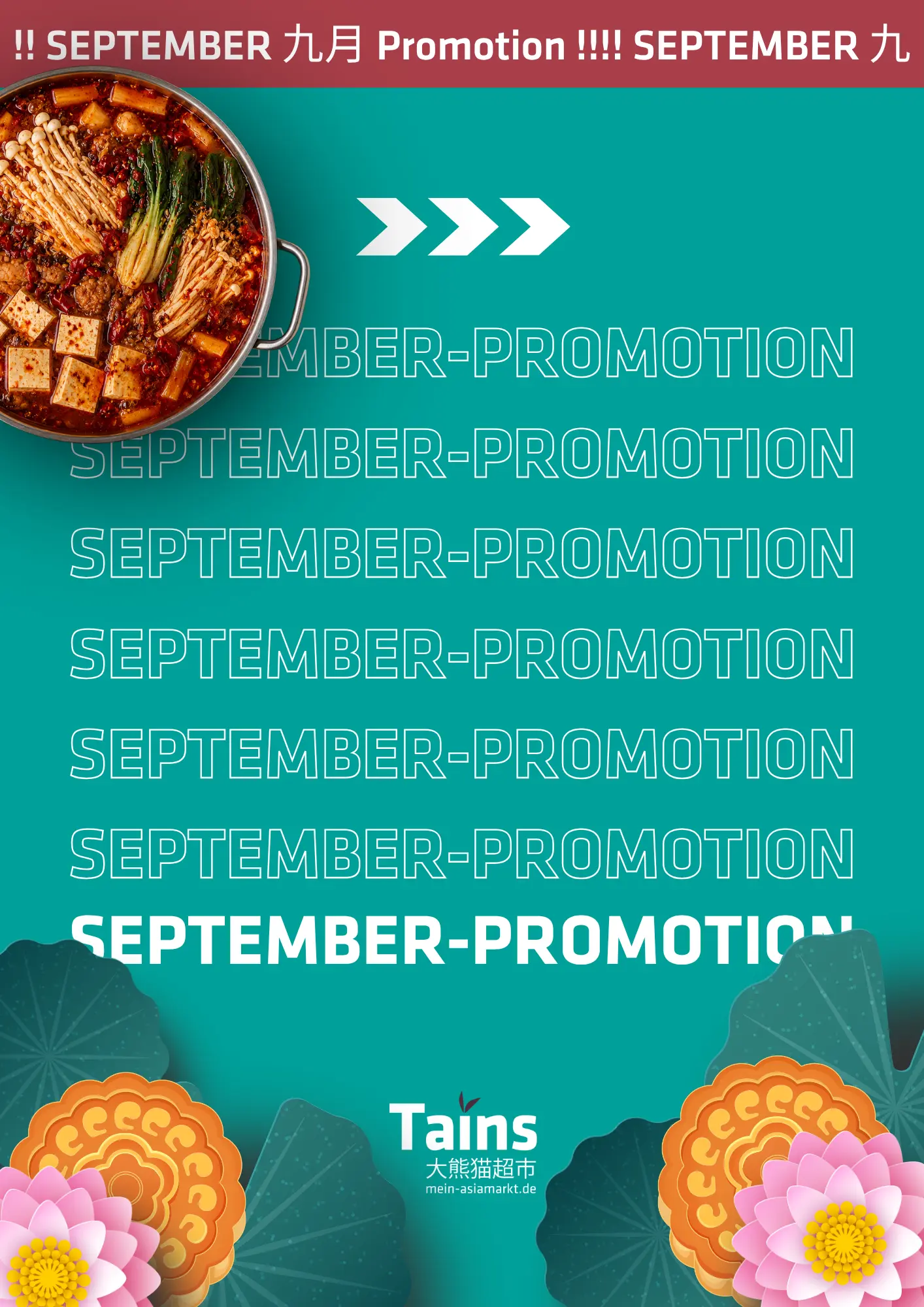 September Promotion Banner- E-Commerce