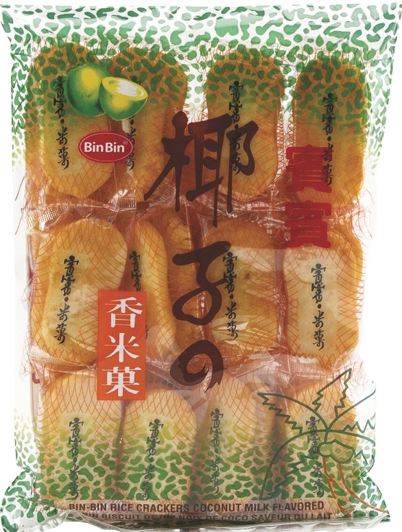 BINBIN Reiscracker mit Kokos 150g