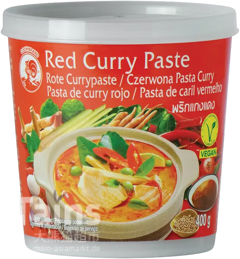COCK Currypaste Rot 400g