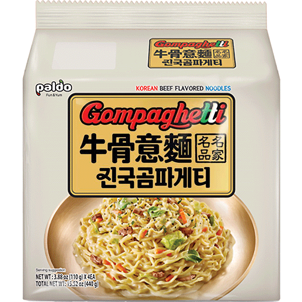 Paldo Ramen Gompaghetti 4 × 110 g (440 g)