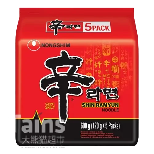 NONGSHIM Shin Ramyun 5x120g