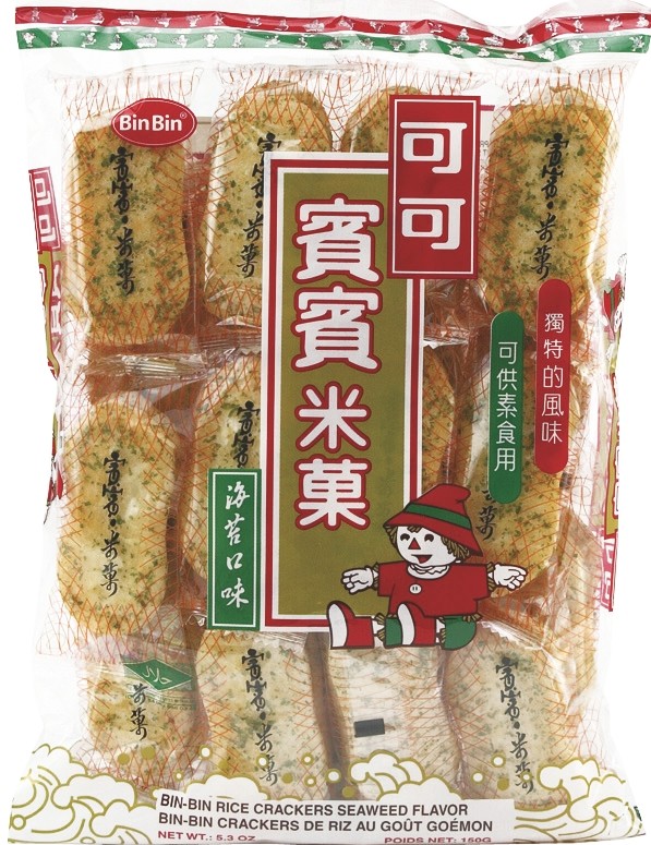 BINBIN Reiscracker Seetang 150g