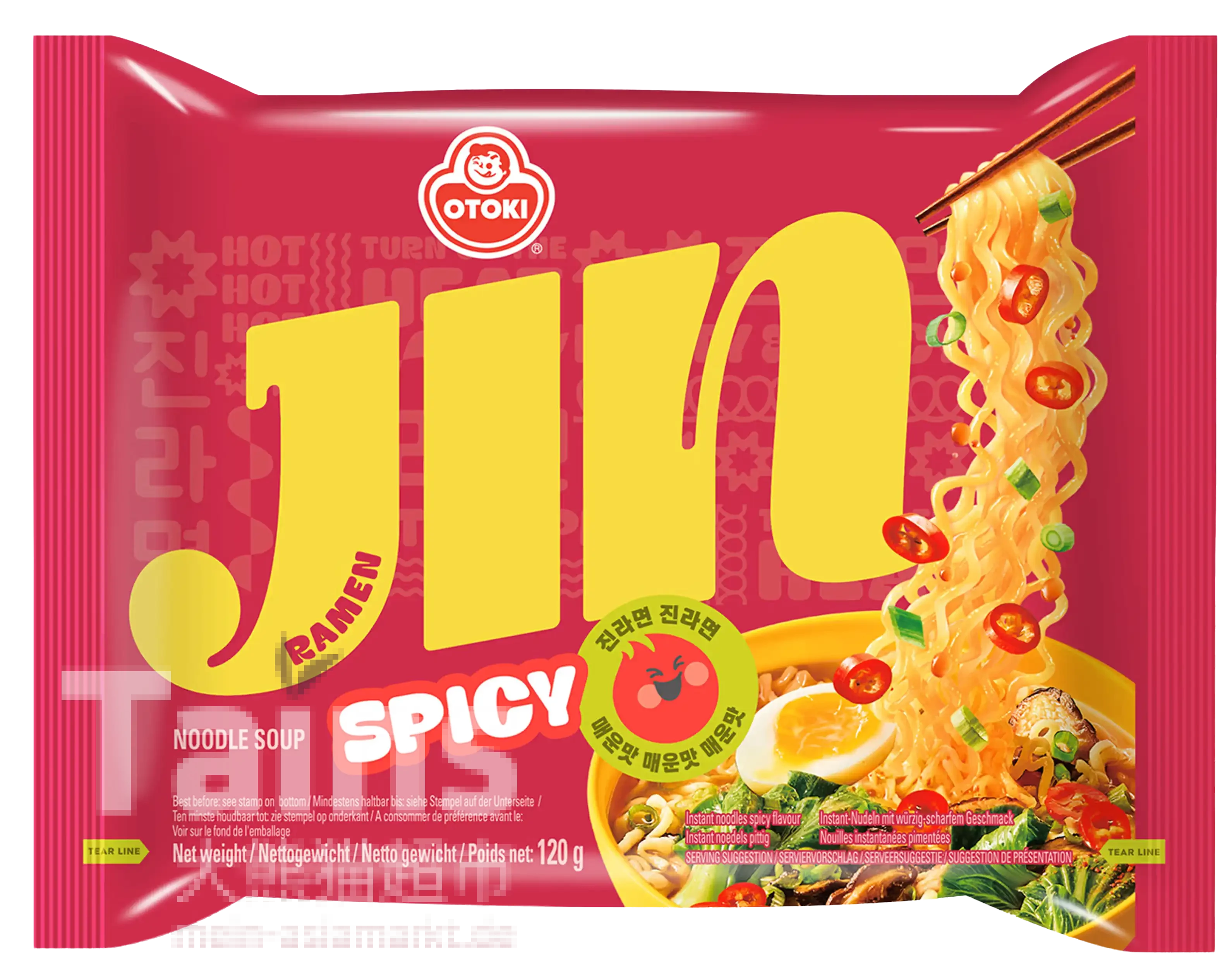 OTTOGI Jin Spicy Ramyun 120g