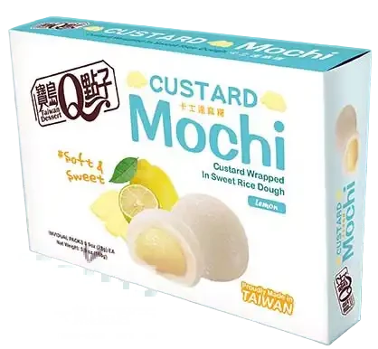TAIWAN DESSERT Mochi Custard Zitrone 168g